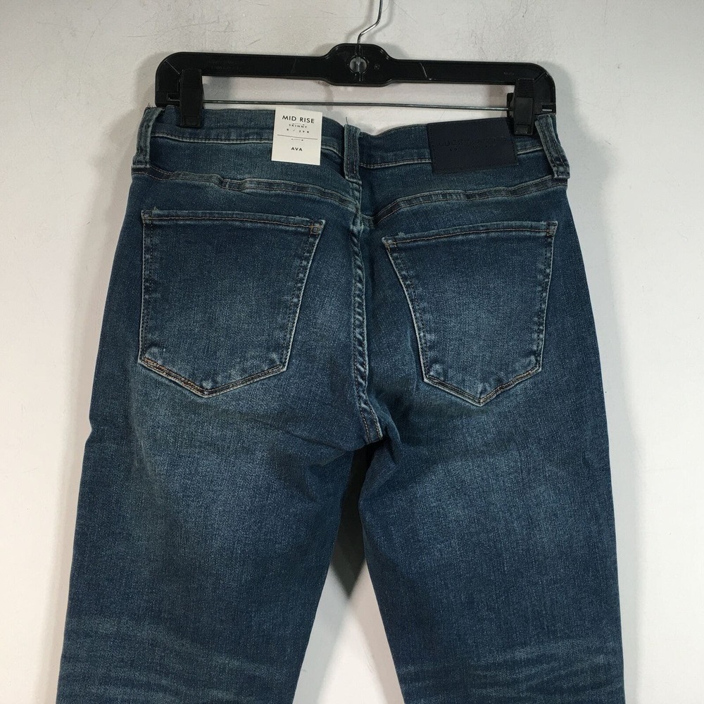 Lucky Brand Mid Rise Skinny Fit Sweet Jean, Women's Size 8/29R - Blue - Picture 13 of 15